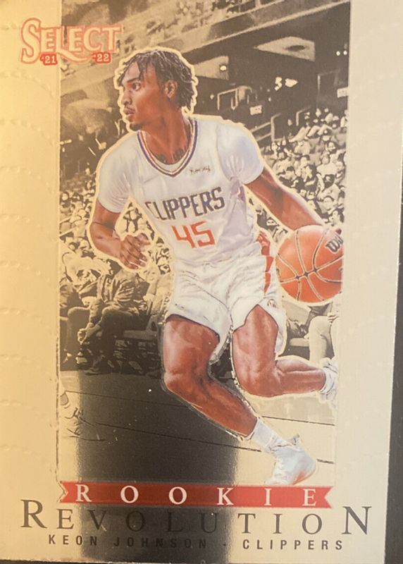 Keon Johnson 2021 Select #16 Rookie Revolution Rookie SGC 9.5