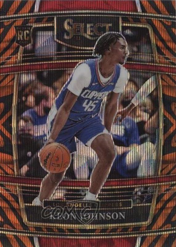 Keon Johnson 2021 Select #40 Concourse Tiger /(SSP) Rookie PSA 10