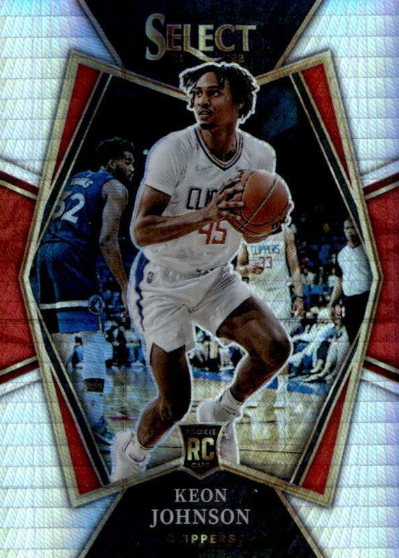 Keon Johnson 2021 Select #115 Premier Level Lucky Envelopes /8 Rookie PSA 10