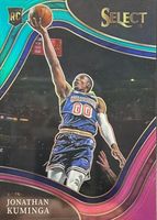Jonathan Kuminga 2021 Select #246 Courtside Teal White Pink /49