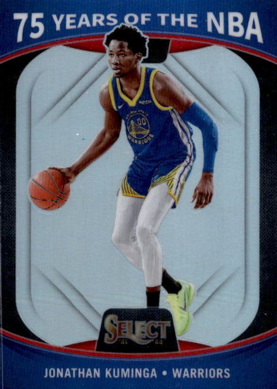 Jonathan Kuminga 2021 Select #72 75 Years of the NBA Rookie PSA 10