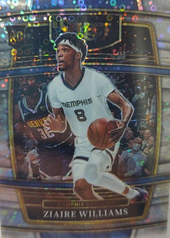 Ziaire Williams 2021 Select #86 Concourse Disco Rookie PSA 10