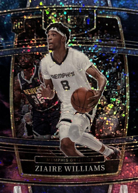 Ziaire Williams 2021 Select #86 Concourse Cosmic /(SSP) Rookie PSA 10