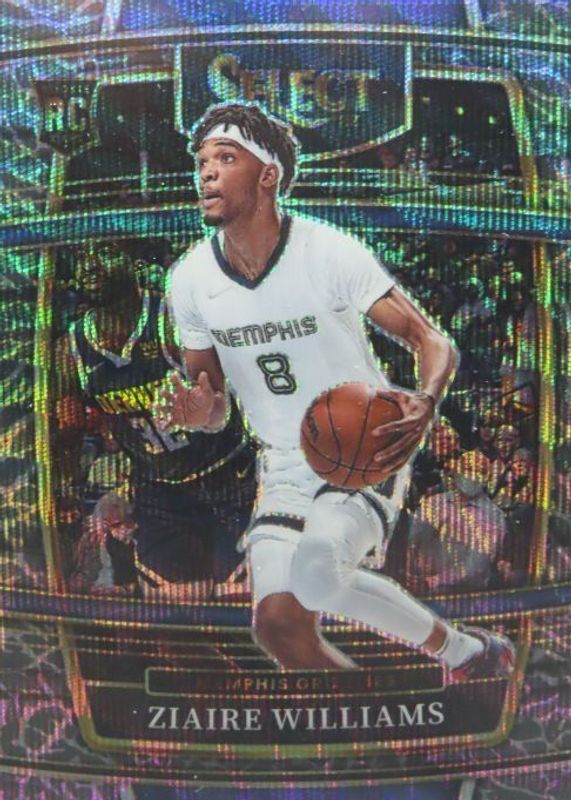 Ziaire Williams 2021 Select #86 Concourse Elephant /(SSP) Rookie PSA 10