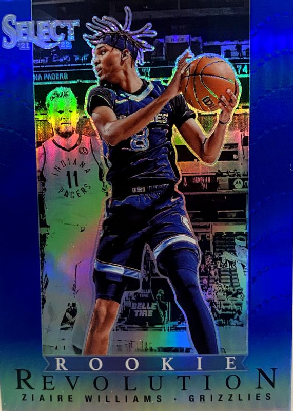 Ziaire Williams 2021 Select #27 Rookie Revolution - Blue PSA 10