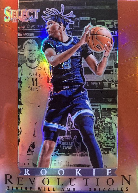 Ziaire Williams 2021 Select #27 Rookie Revolution - Red Rookie RAW