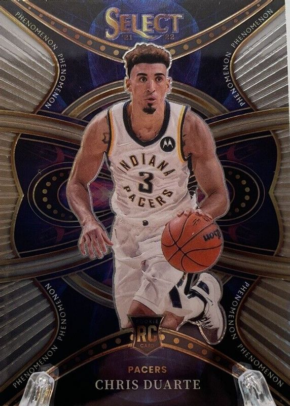 Chris Duarte 2021 Select #13 Phenomenon Rookie RAW