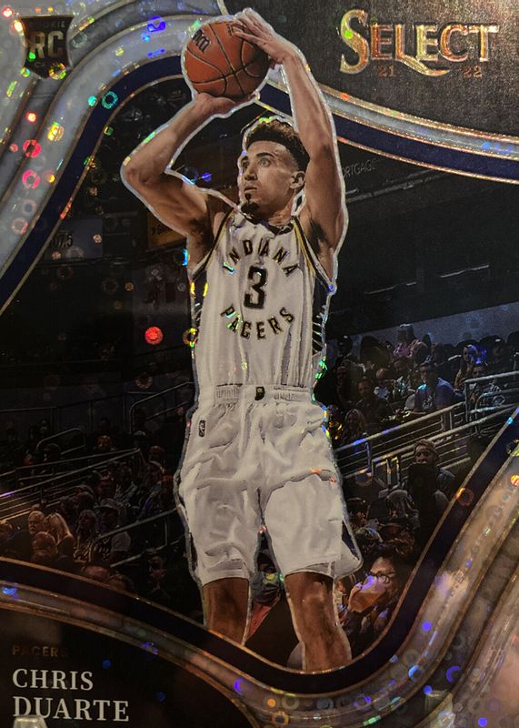 Chris Duarte 2021 Select #220 Courtside Disco Rookie SGC 10