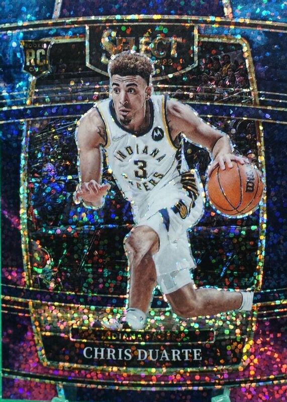 Chris Duarte 2021 Select #41 Concourse Cosmic /(SSP) Rookie SGC 10