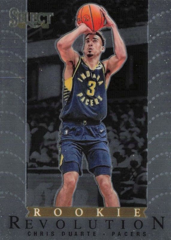 Chris Duarte 2021 Select #9 Rookie Revolution Rookie SGC 9.5