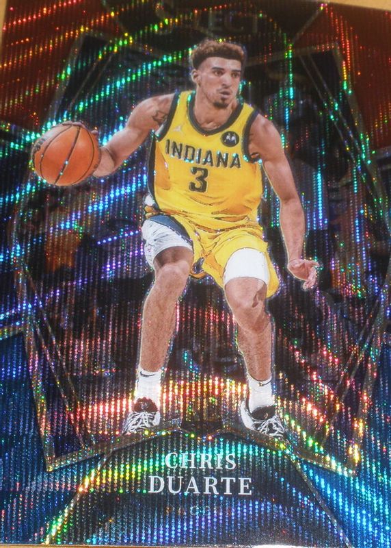 Chris Duarte 2021 Select #146 Premier Level Tri-Color Rookie PSA 10