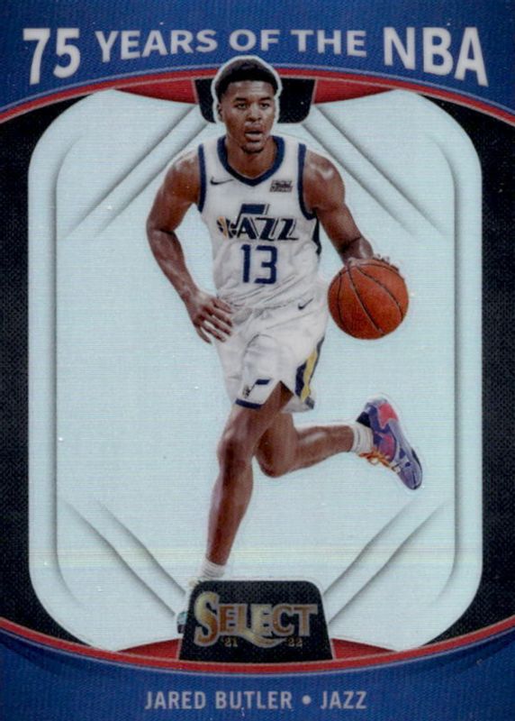 Jared Butler 2021 Select #74 75 Years of the NBA Rookie PSA 10