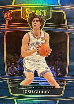 2021 Select #58 Concourse Blue Prizm