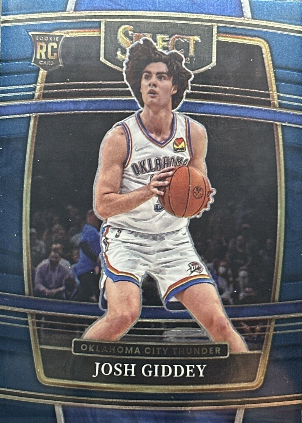 Josh Giddey RC Auto サインジャージ 18/99 2021 Select Josh Giddey Rookie Patch Auto PURPLE /99 Prizm