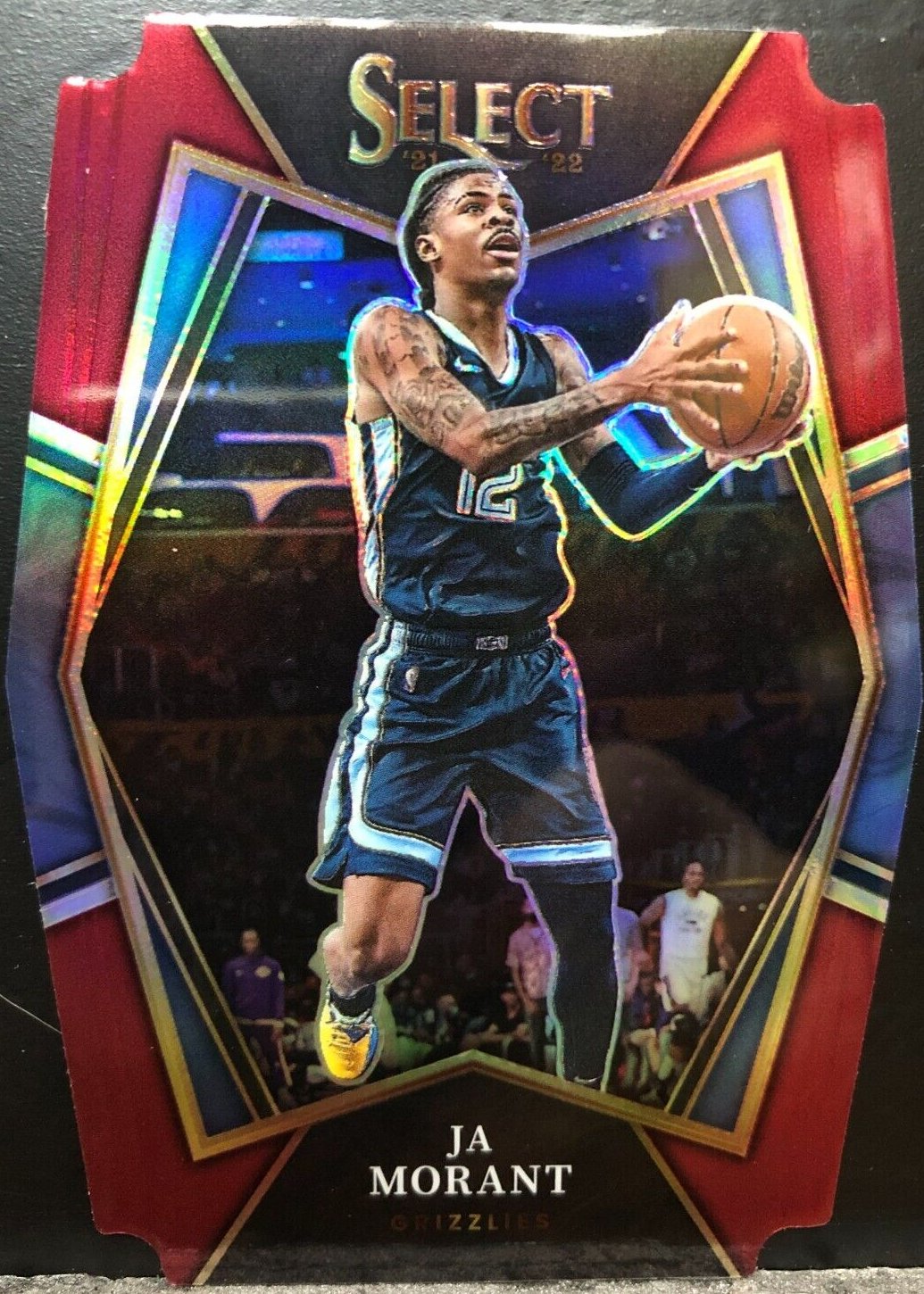 Ja Morant 2021 Select #125 Premier Level Maroon Die-Cut /175 Price