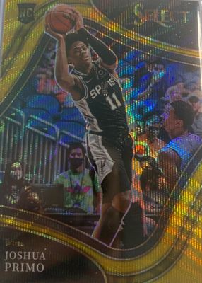 Joshua Primo 2021 Hoops #220 Base Price Guide - Sports Card
