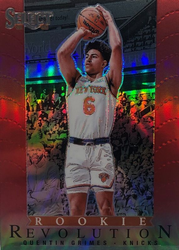 Quentin Grimes 2021 Select #8 Rookie Revolution - Red RAW