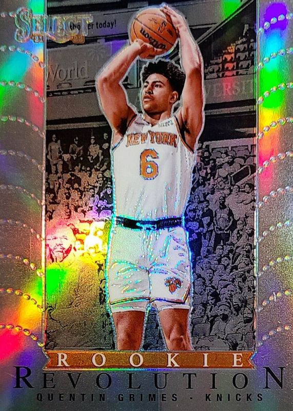 Quentin Grimes 2021 Select #8 Rookie Revolution - Silver RAW