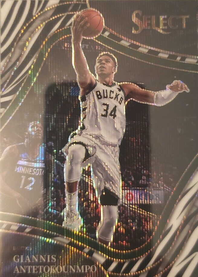 その他 GIANNIS ANTETOKOUNMPO Giannis Antetokounmpo 2021 Select #292 Courtside Zebra /(SSP