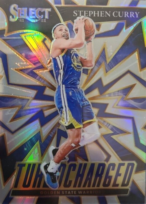 Stephen Curry 2021 Select #3 Turbocharged - Silver SGC 10