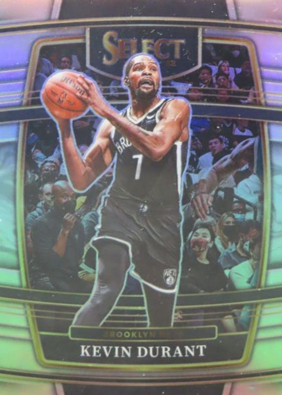 Kevin Durant 2021 Select #50 Concourse Silver PSA 9