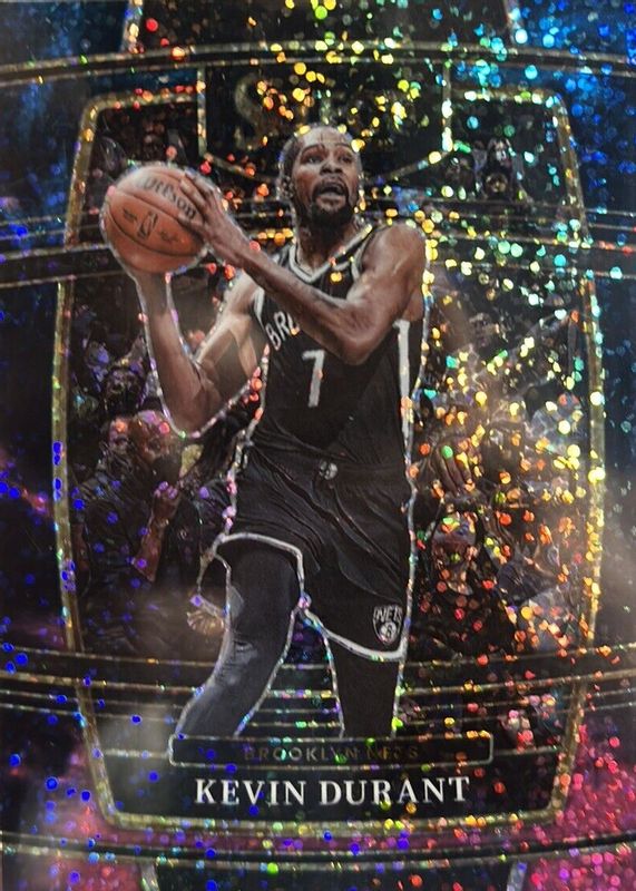 Kevin Durant 2021 Select #50 Concourse Cosmic /(SSP) RAW