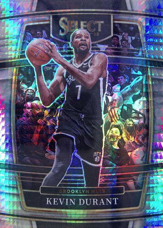 Kevin Durant 2021 Select #50 Concourse Lucky Envelopes /8 PSA 9