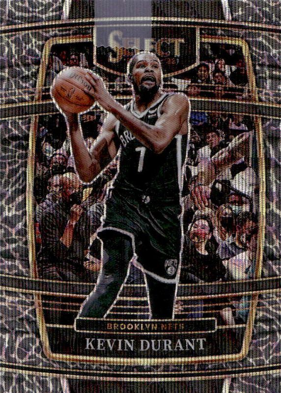 Kevin Durant 2021 Select #50 Concourse Elephant /(SSP) BGS 9.5