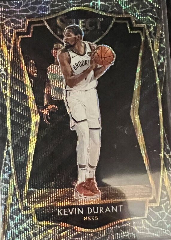 Kevin Durant 2021 Select #135 Premier Level Elephant /(SSP) RAW