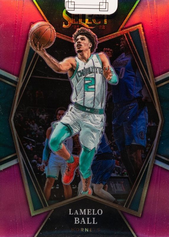 LaMelo Ball 2021 Select #185 Premier Level Pink /4 PSA 10