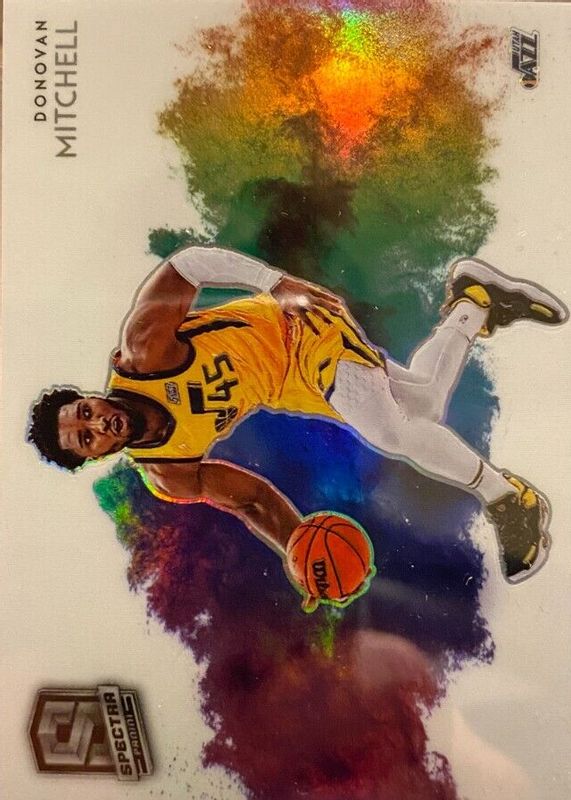 Donovan Mitchell 2021 Spectra #16 Color Blast /(SSP) SGC 10