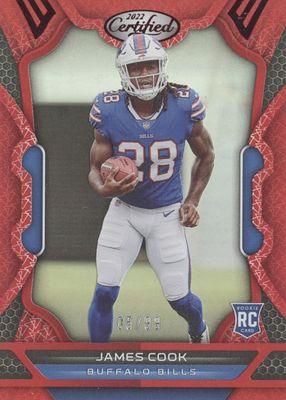 2022 Certified #109 Mirror Red /99