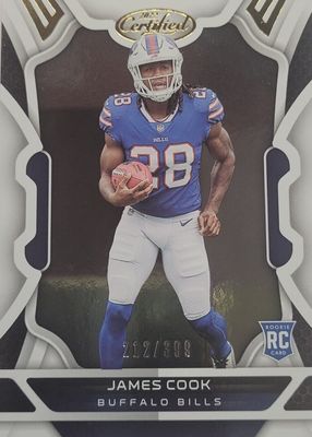 2022 Certified #109 Base Rookie /399