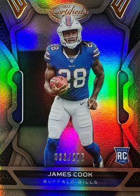 2022 Certified #109 Mirror Bronze /275