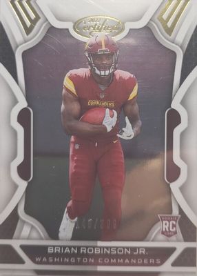 2022 Certified #123 Base Rookie /399