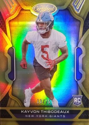2022 Certified #144 Mirror Gold /25