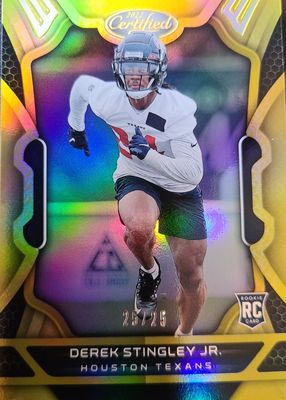 2022 Certified #143 Mirror Gold /25