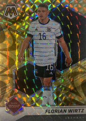 2021 Mosaic Road to FIFA World Cup #67 Reactive Gold