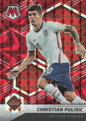 2021 Mosaic Road to FIFA World Cup #100 Reactive Red