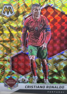 2021 Mosaic Road to FIFA World Cup #114 Reactive Gold