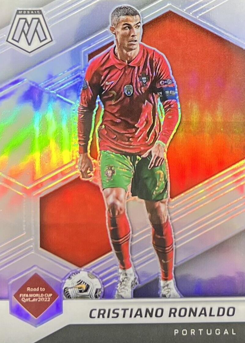 Cristiano Ronaldo 2021 Mosaic Road to FIFA World Cup #114 Silver 