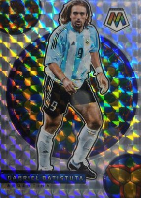 人気 ブランド チェック 2021 Batistuta Gabriel Mosaic /(SSP Glass Stained #3 A Serie シングルカード