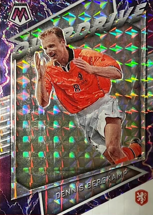 Dennis Bergkamp 2021 Mosaic Road to FIFA World Cup #50 Overdrive 