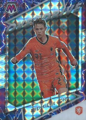 Frenkie de Jong 2021 Donruss #15 Kaboom! /(SSP) Price Guide