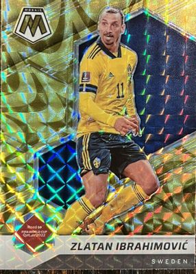 2021 Mosaic Road to FIFA World Cup #90 Reactive Gold