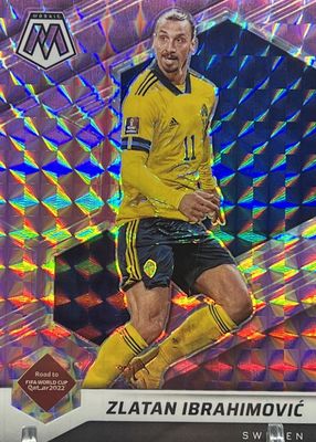 2021-22 Panini Donruss Road To Qatar #8 Zlatan Ibrahimovic
