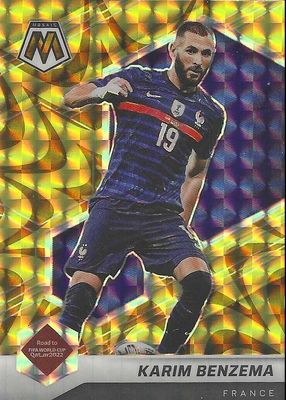 2021 Mosaic Road to FIFA World Cup #2 Reactive Gold