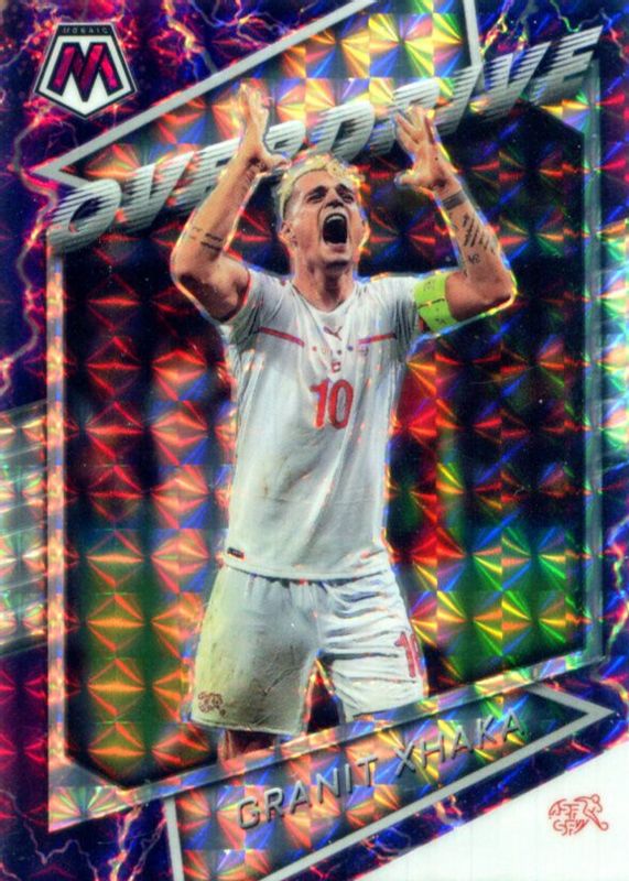 Granit Xhaka 2021 Mosaic Road to FIFA World Cup #11 Overdrive /(SSP) SGC 10