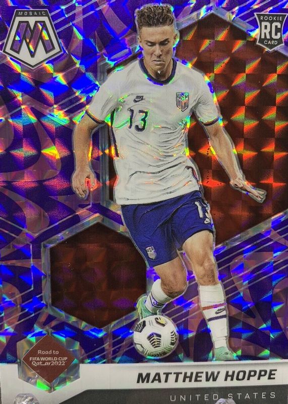 2021 Mosaic Road to FIFA World Cup #103 Reactive Purple