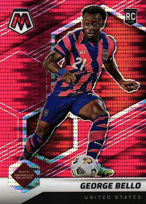 2021 Mosaic Road to FIFA World Cup #105 Red Pulsar